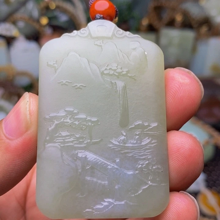 未镶嵌和田玉挂件