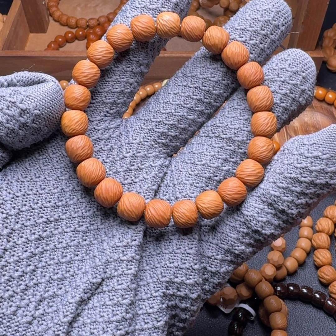 猴头核桃手串云锦10mm