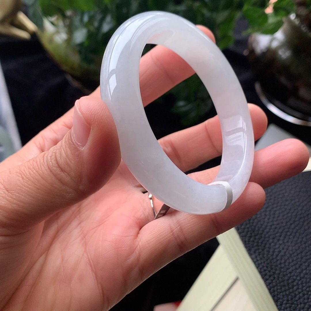 翡翠未镶嵌手镯5号