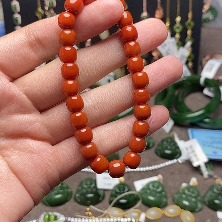 玛瑙/玉髓未镶嵌手链