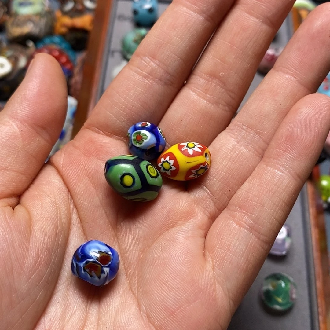 琉璃项链专拍珠子