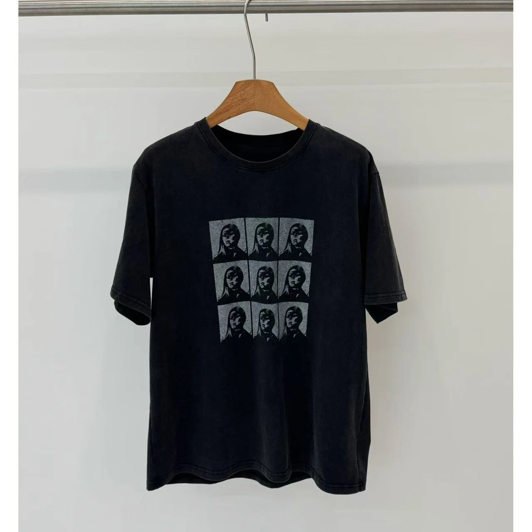 zhukele 九宫格短袖T恤夏季黑色