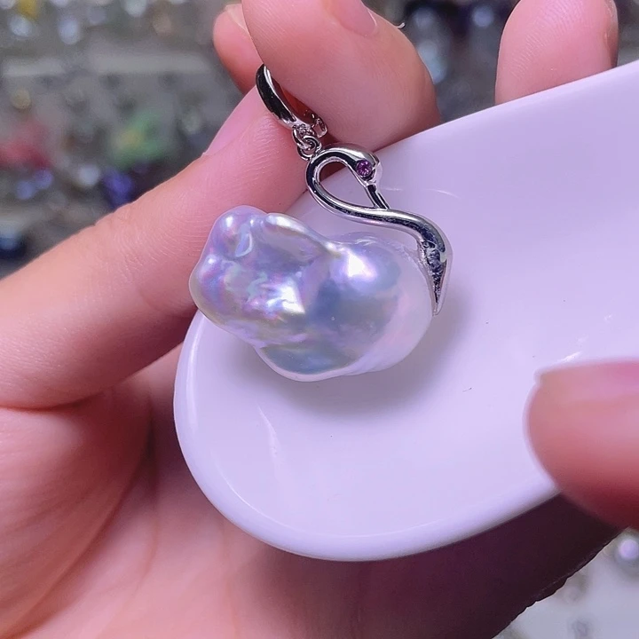 颈饰合金淡水珍珠78