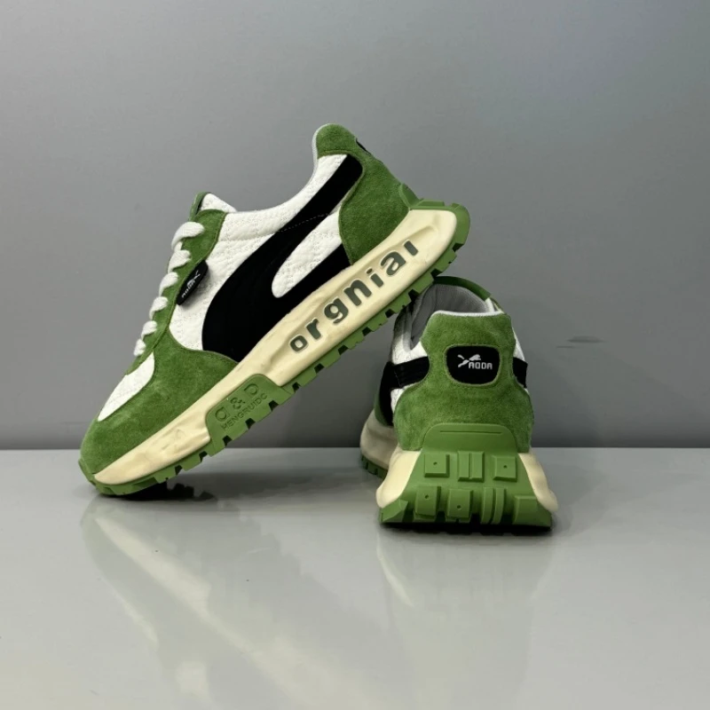 男款2025秋冬新款舒适时尚潮流百搭休闲鞋男士轻奢系带痞帅潮男鞋