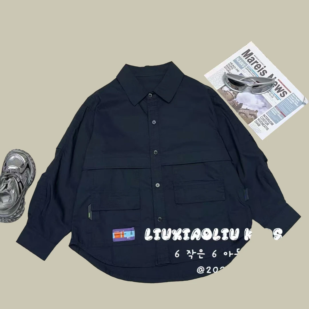 杭州六小六正版BY LIUXIAOLIU秋季儿童衬衫17433
