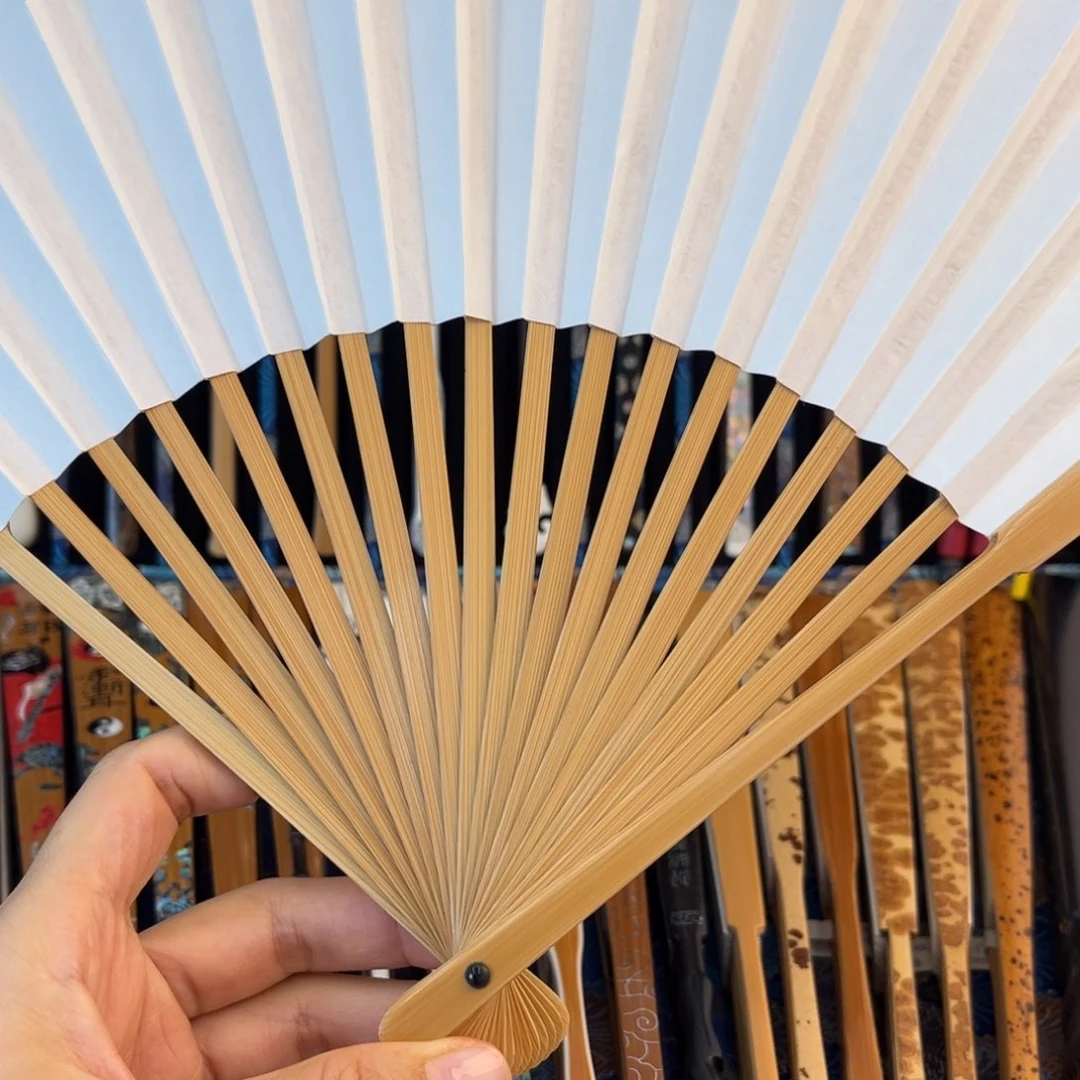 扇子折扇福利玉竹