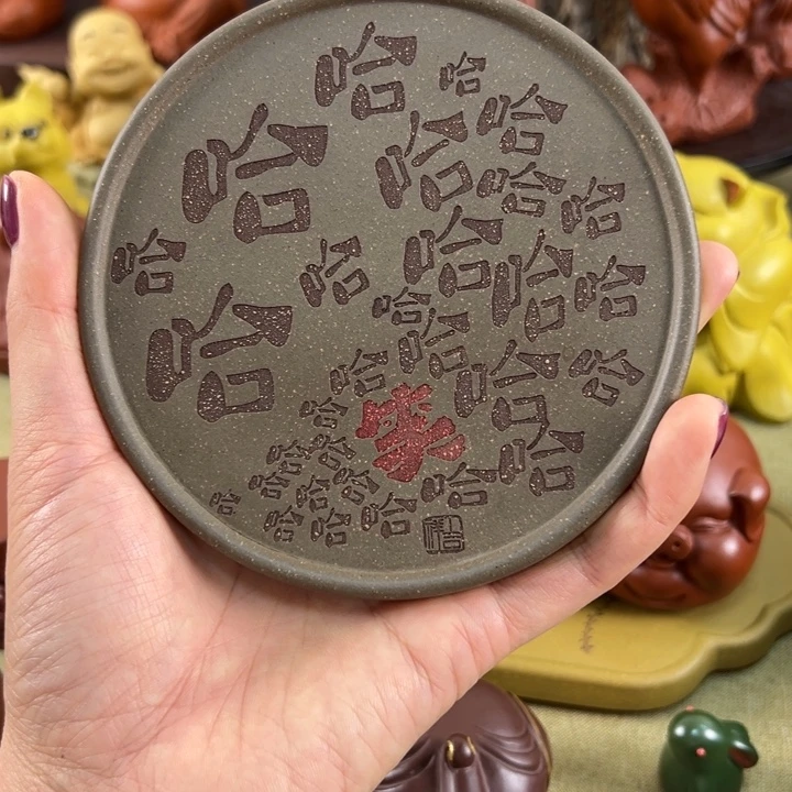 紫砂茶宠紫砂哈哈笑