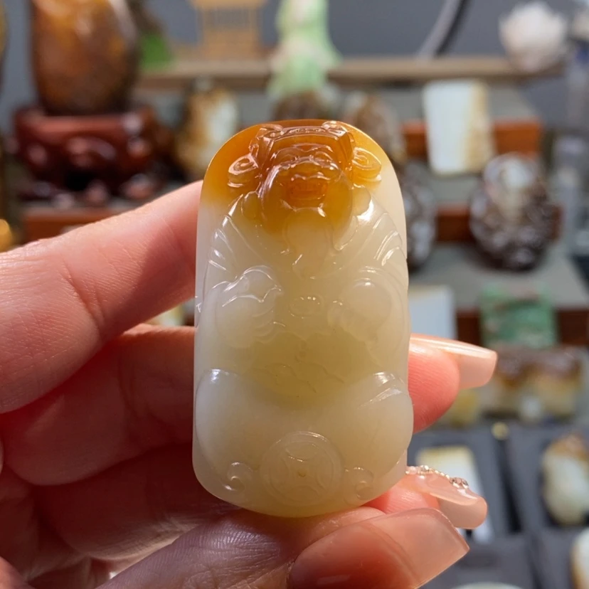 【闪购商品】和田玉（糖玉）吊坠未镶嵌