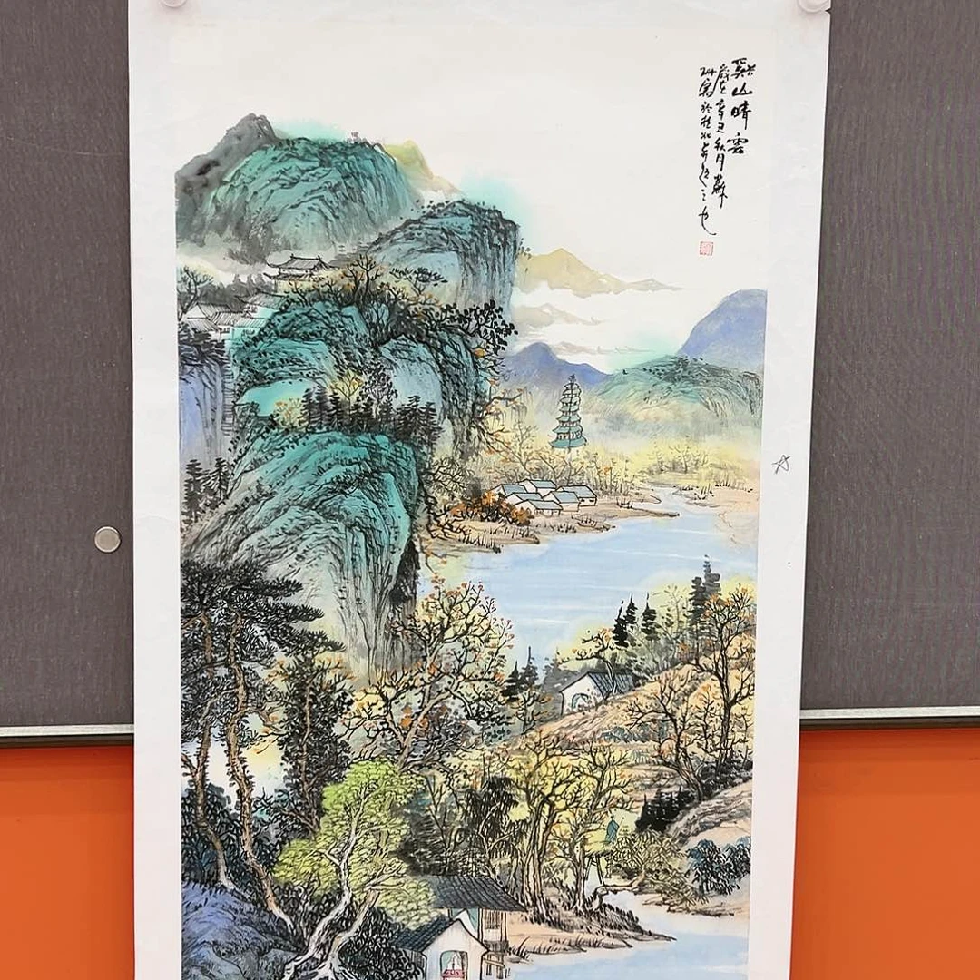 国画苏珊展览原作