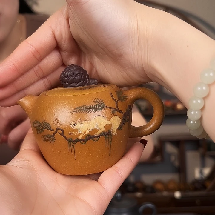 紫砂茶壶宜兴紫光堂