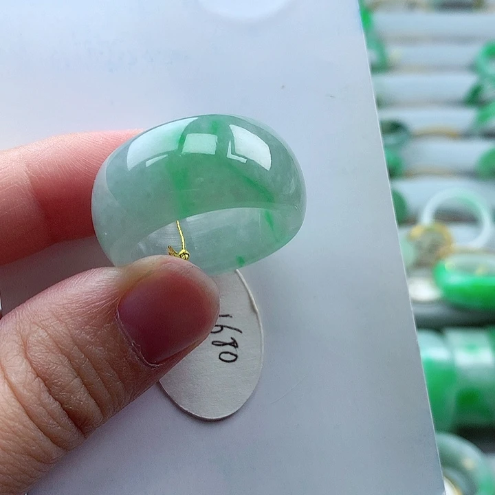 【闪购商品】未镶嵌戒指翡翠23.24号