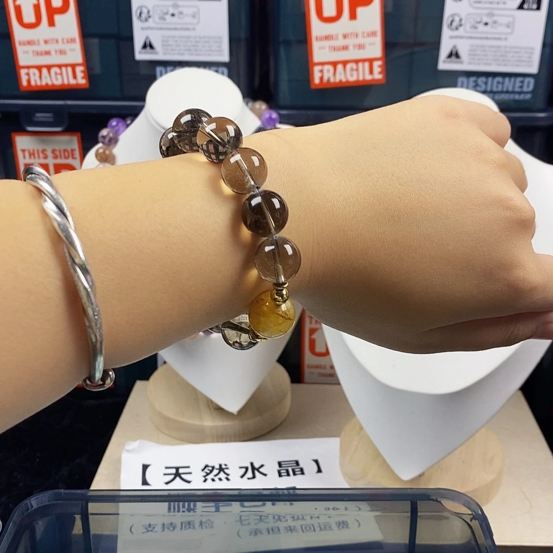 银S925镶嵌手链水晶