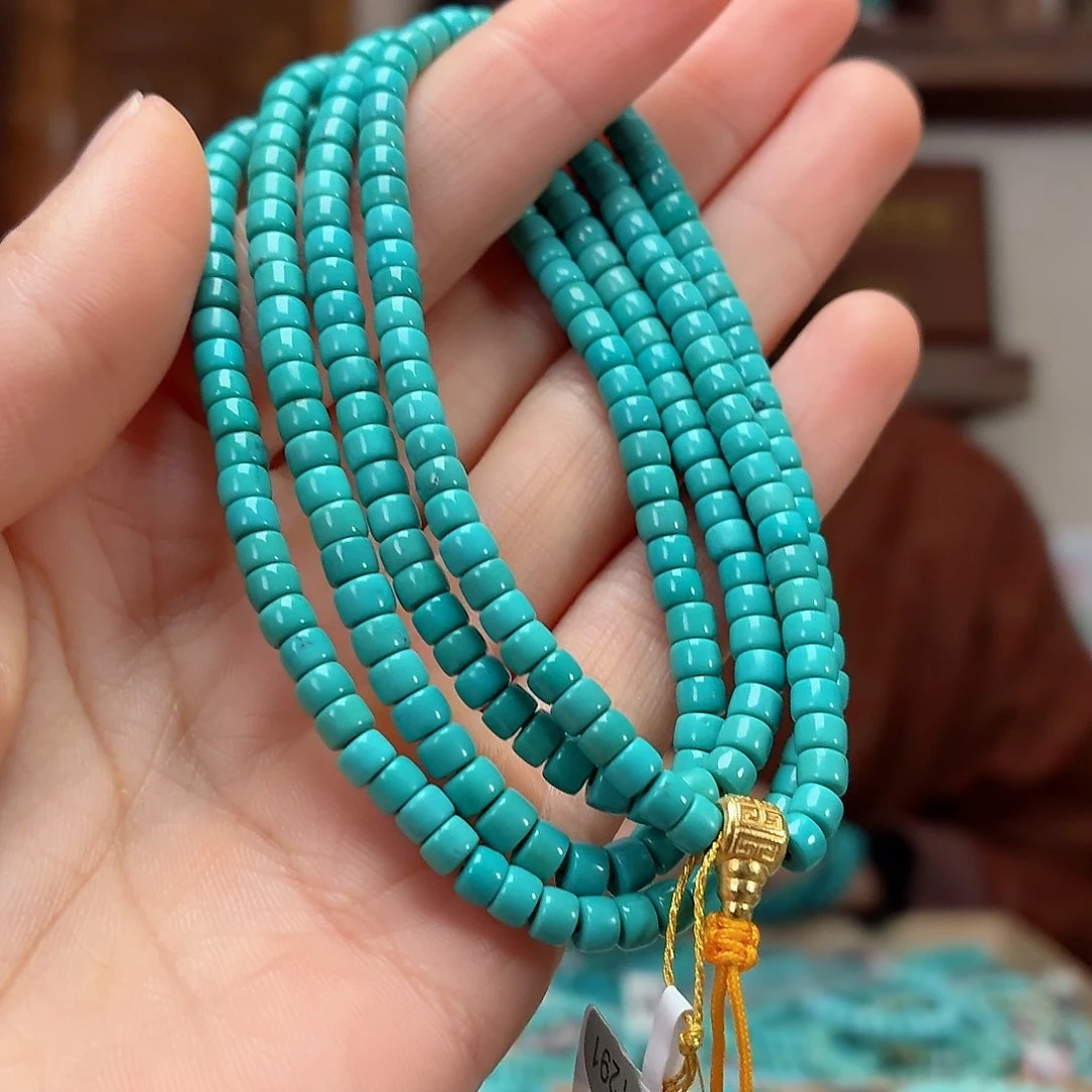 18K金镶嵌绿松石珠宝奇石