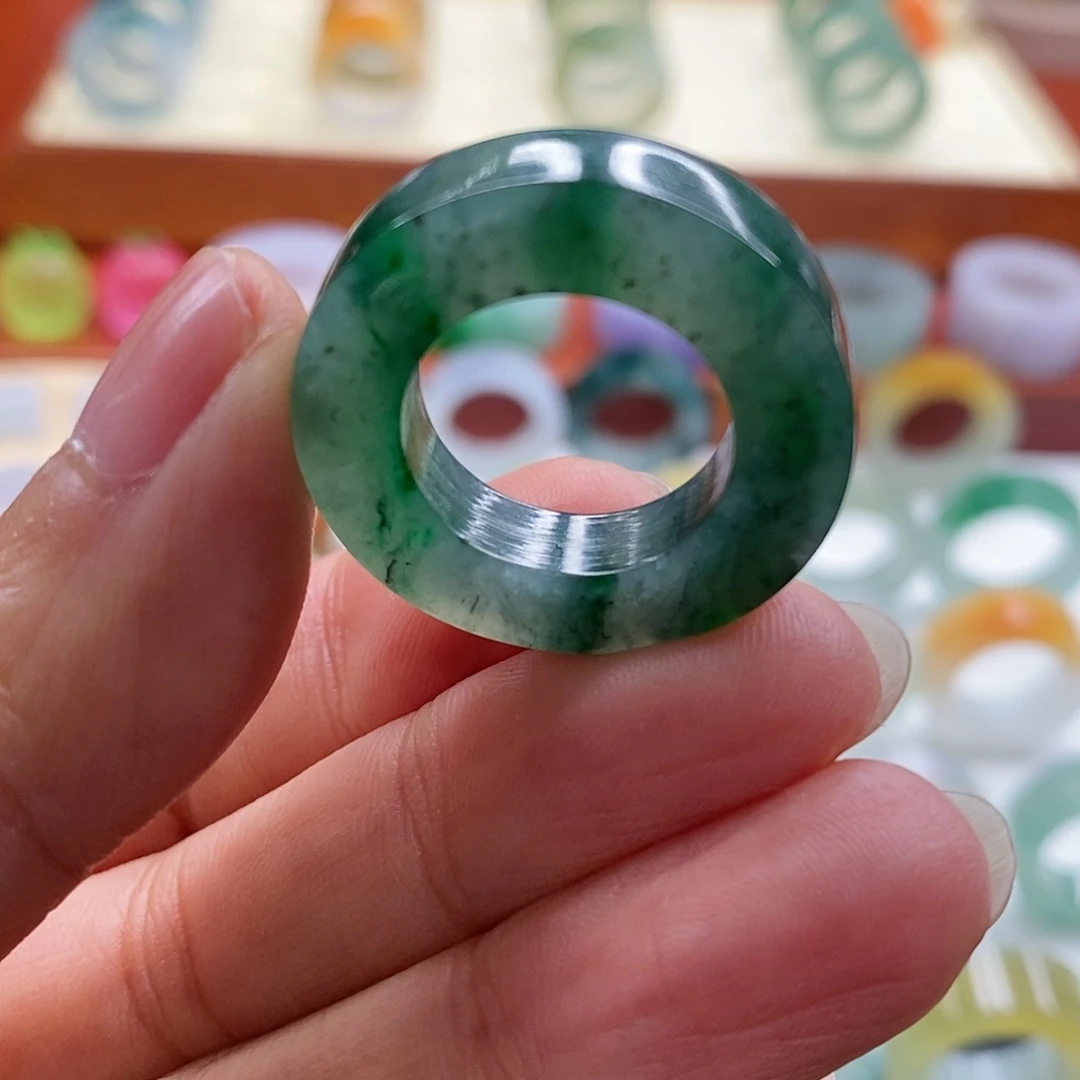 定制翡翠未镶嵌12-21圈口