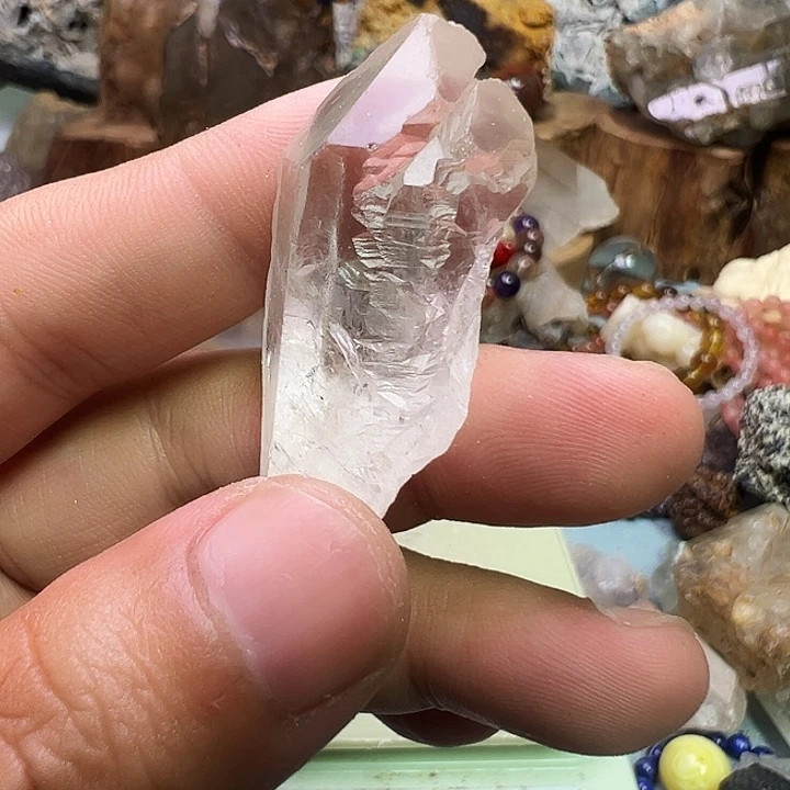 无***极水晶未镶嵌珠宝半成品