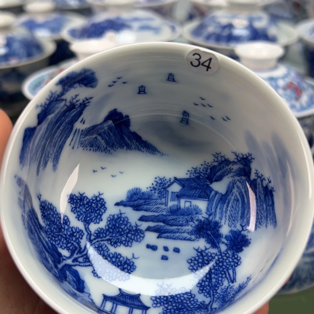 景德镇纯手绘茶具34