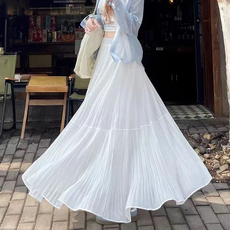 【B】长裙夏款显瘦仙女裙纱裙辣妹长裙
