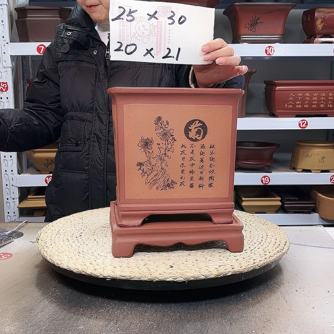 花盆紫砂紫砂花盆