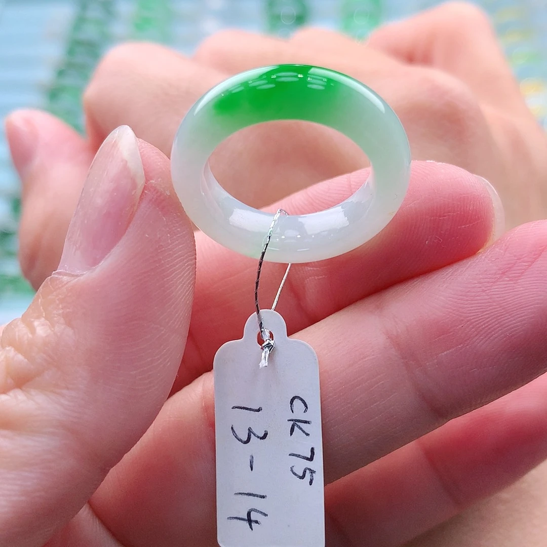 未镶嵌戒指翡翠A货缅甸翡翠