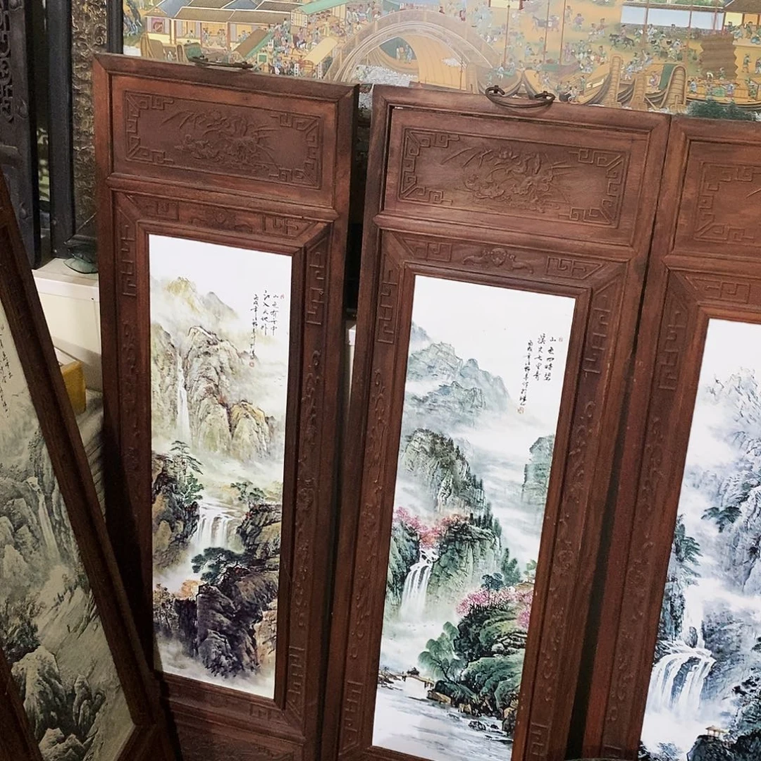 直播间商品链接瓷板画一套