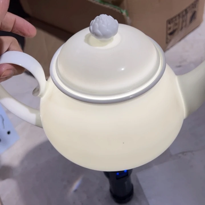 壶大球泥手工茶壶一个