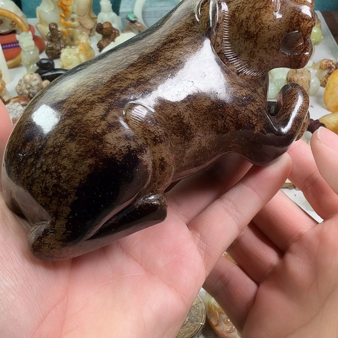 君***下和田玉（糖玉）未镶嵌手链