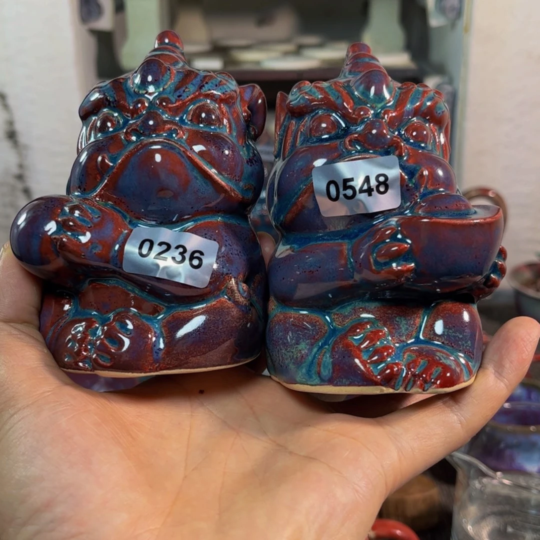 杯子代*戈窑口自销原矿钧瓷