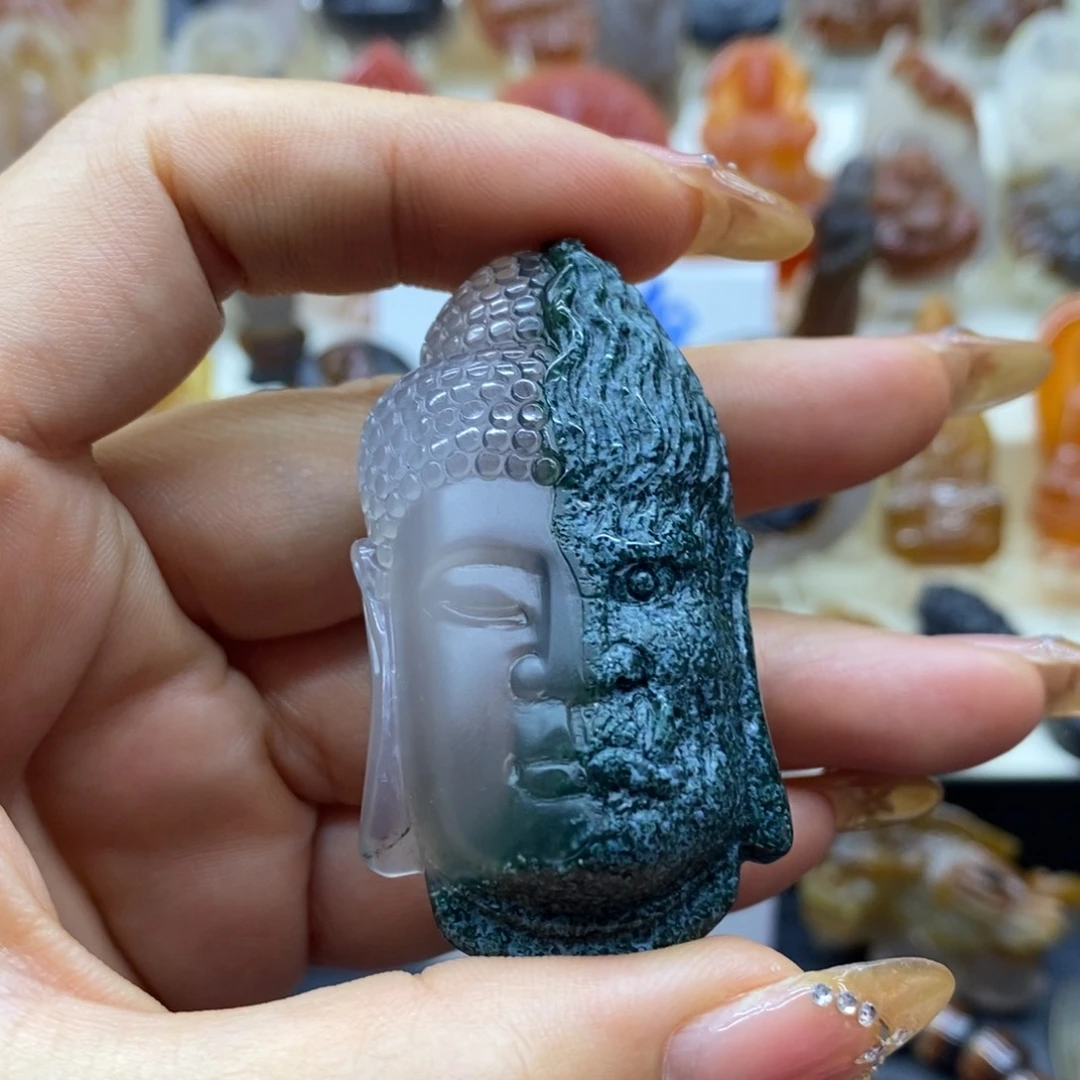 玛瑙/玉髓吊坠(赠链)未镶嵌大**豆吊坠