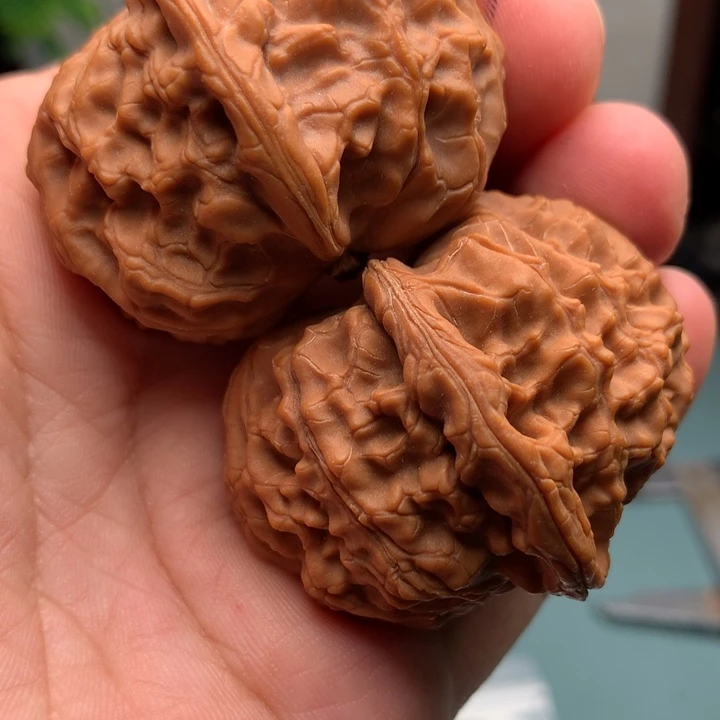 把件文玩核桃钉*鐺玉珍31