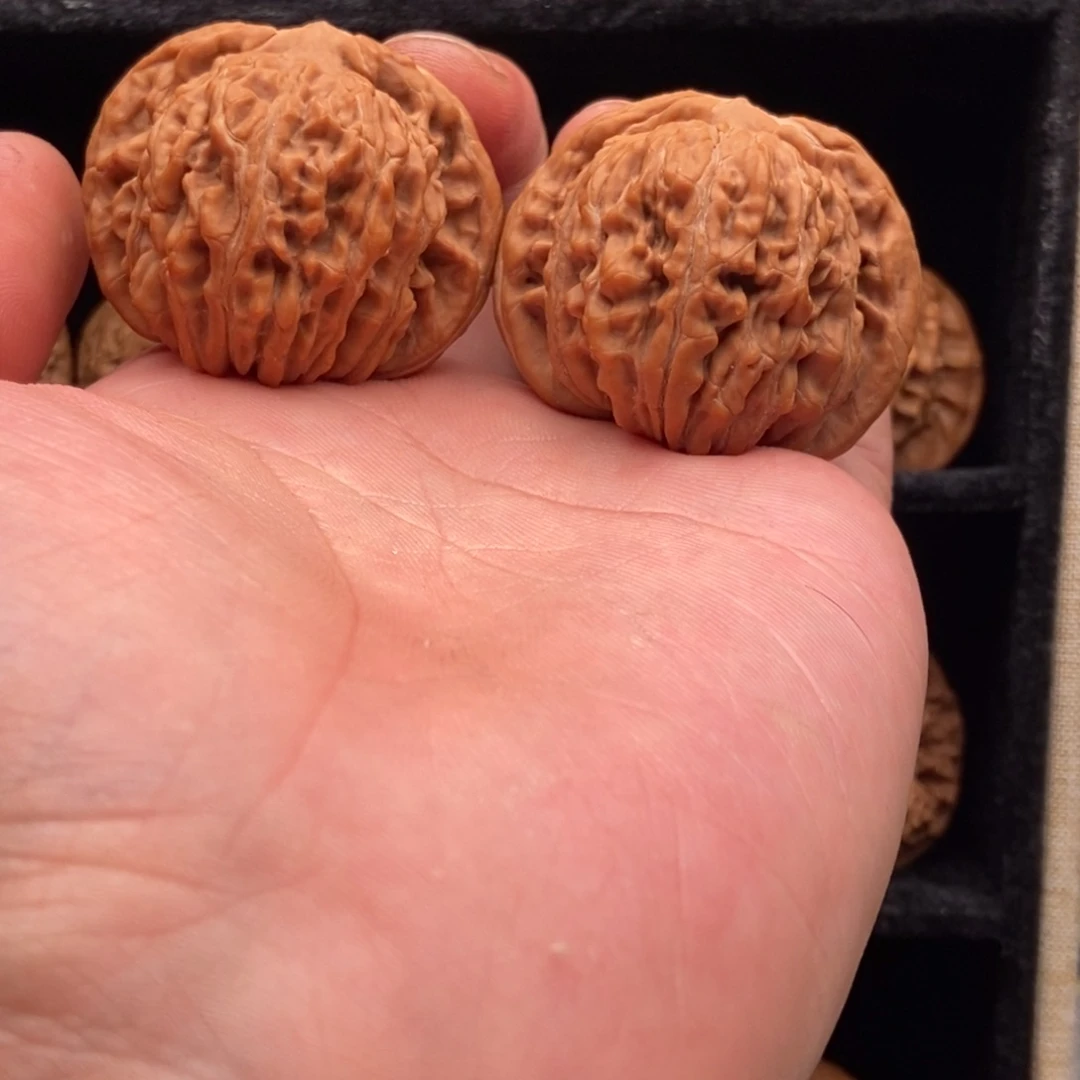 文玩核桃吊坠四座楼