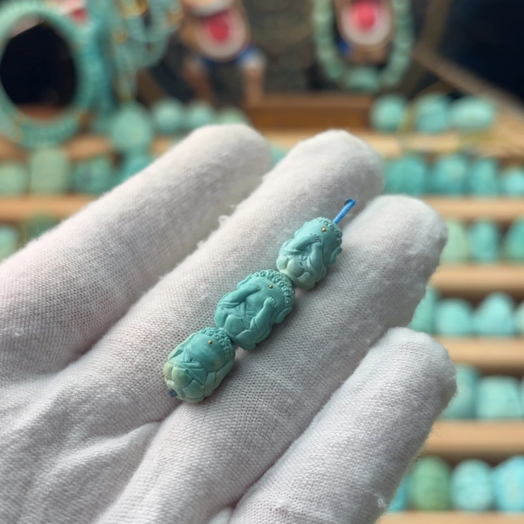 绿松石未镶嵌配饰