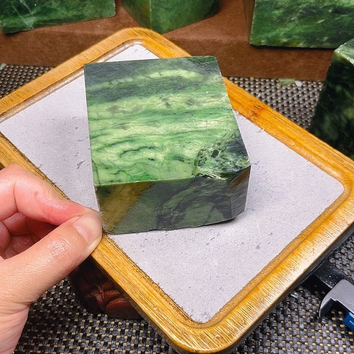 未镶嵌和田玉珠宝半成品真**恒
