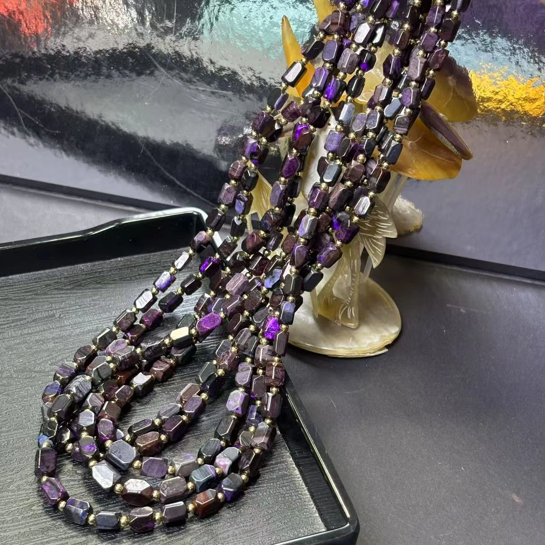 老四一店精选切面镶嵌项链 多样性发其一