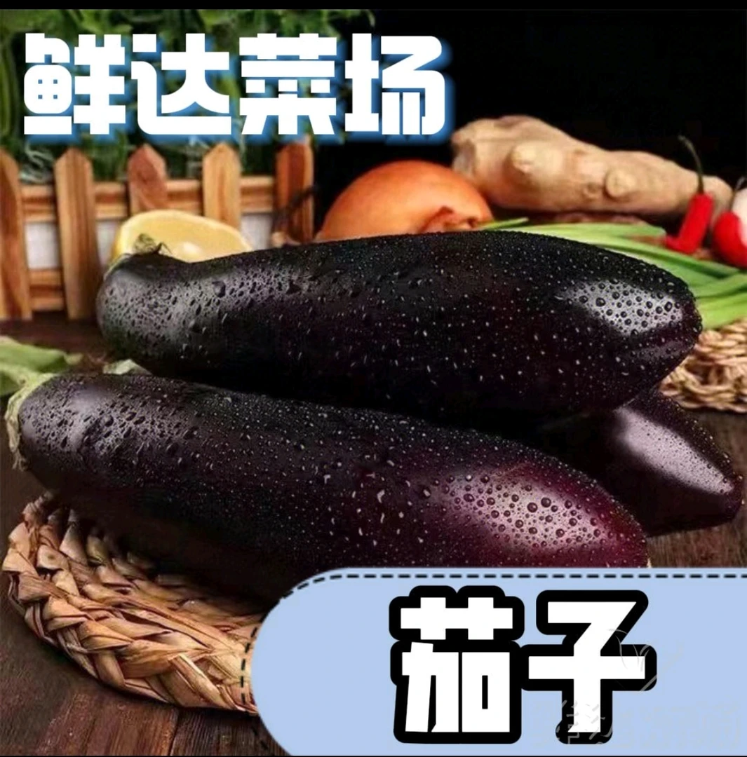茄子一个约400g