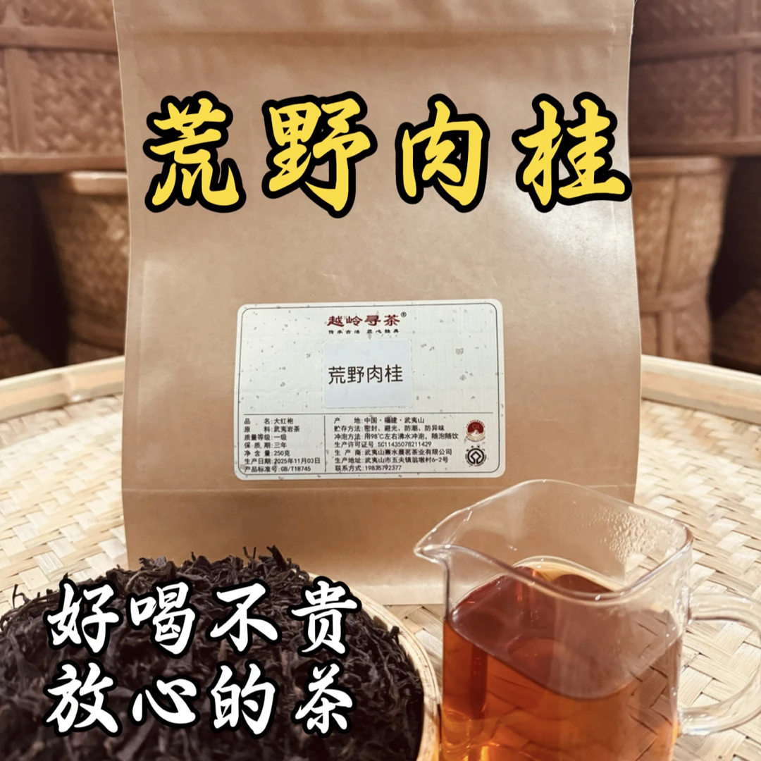 荒野肉桂 武夷岩茶 大红袍 送礼自饮