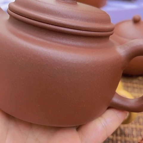 茶壶紫砂花泥德钟260c c