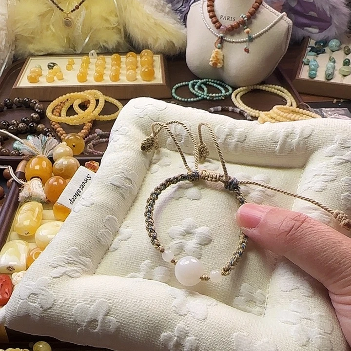 和田玉（白玉）未镶嵌手链