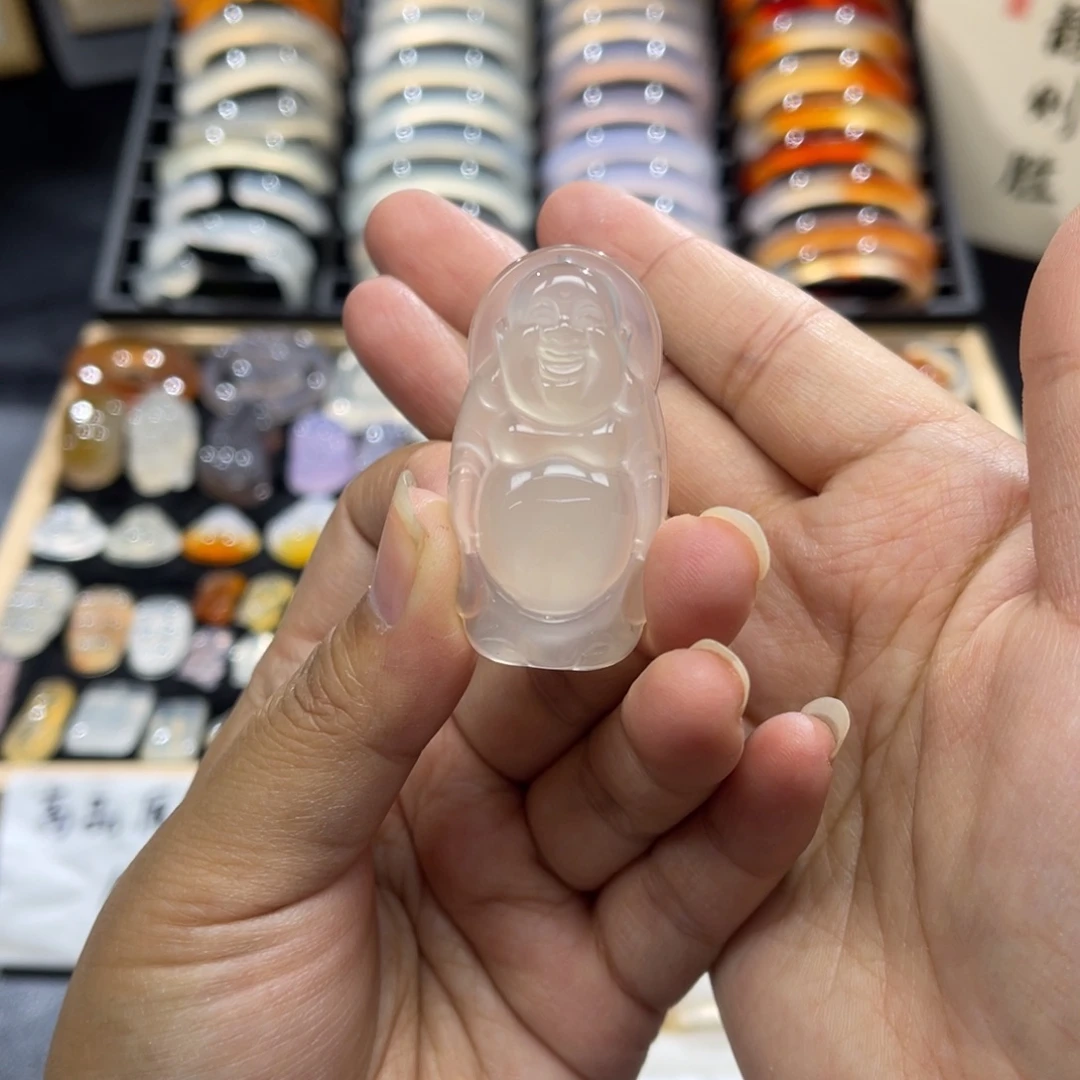 玛瑙/玉髓未镶嵌项链