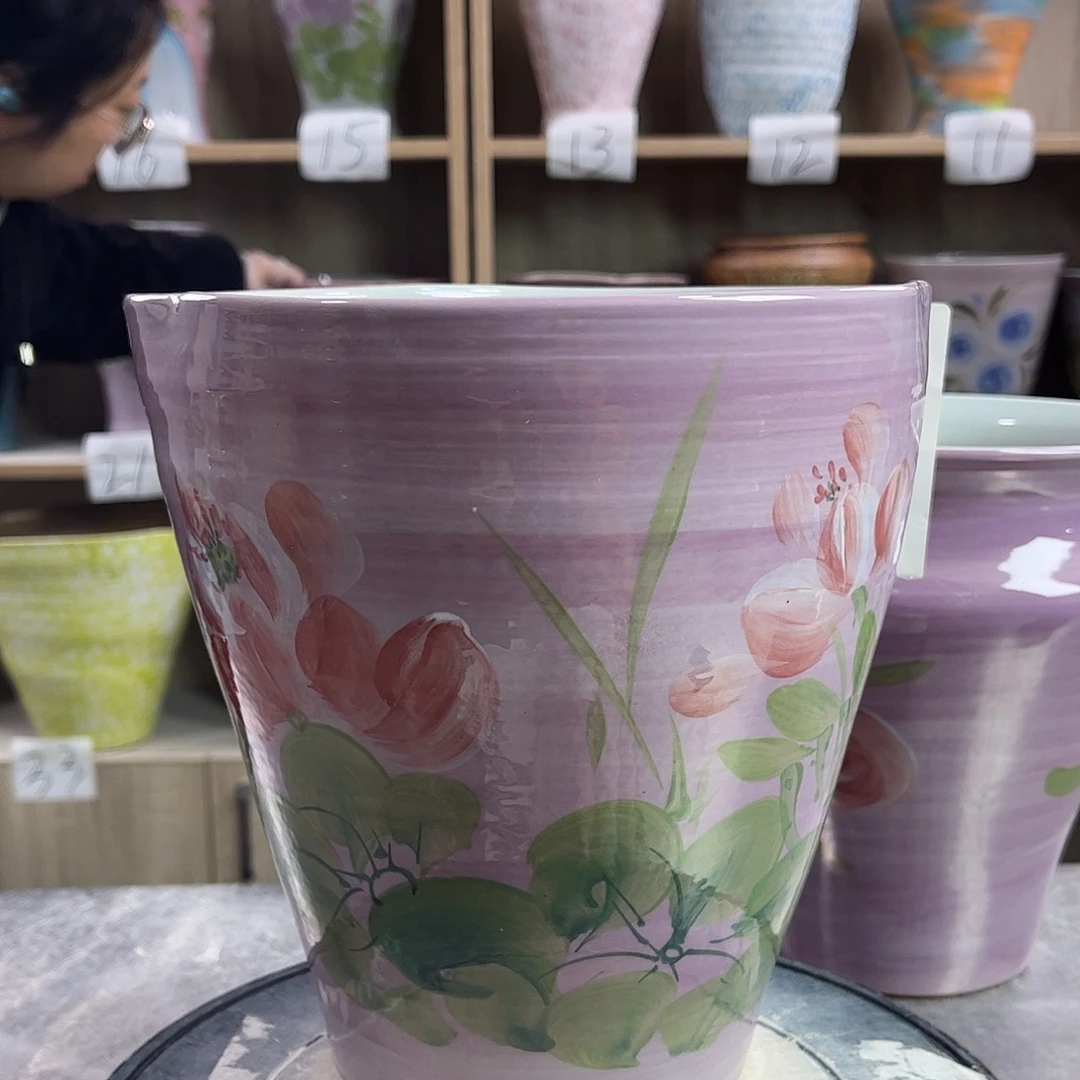 景德镇陶瓷花盆花盆