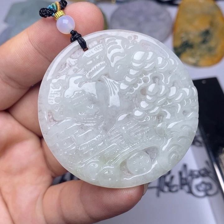 颈饰未镶嵌翡翠翡翠