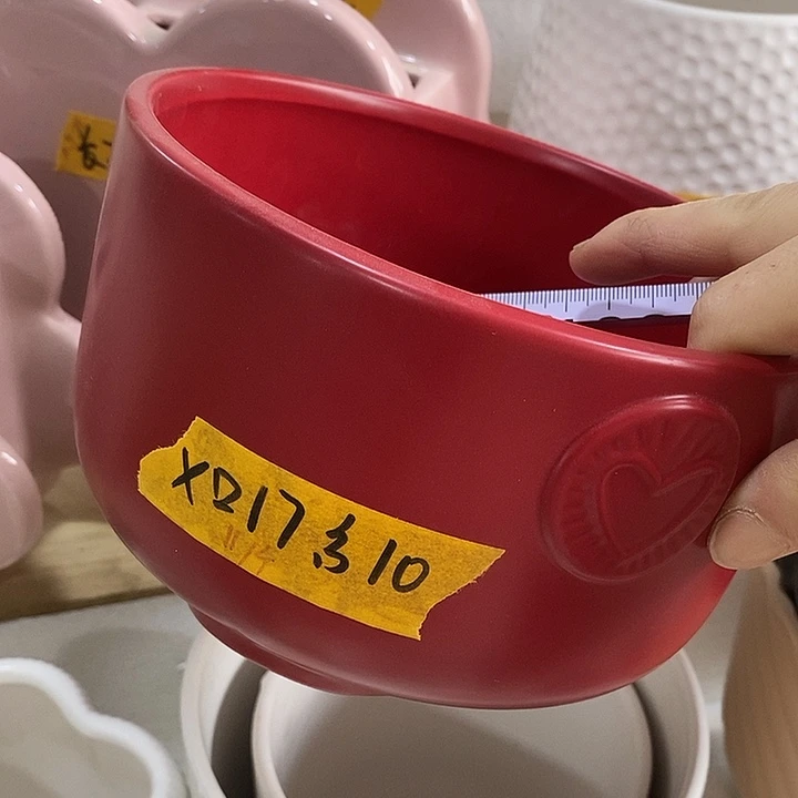 摆件陶陶盆有孔 瑕疵介意勿拍