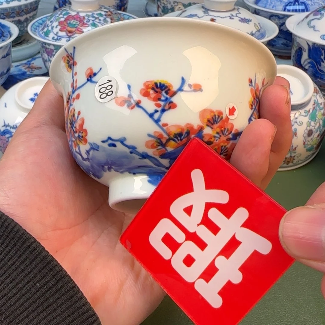 景德镇纯手工手绘茶具188