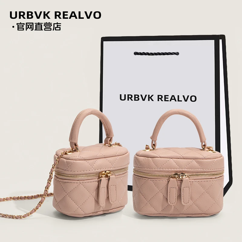 专柜女包包保龄球新款盒子迷你小香风链条包单肩手提斜挎包百搭