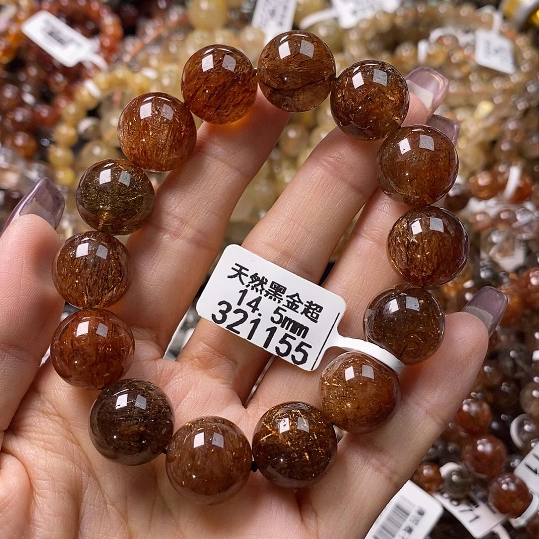 未镶嵌水晶手链水