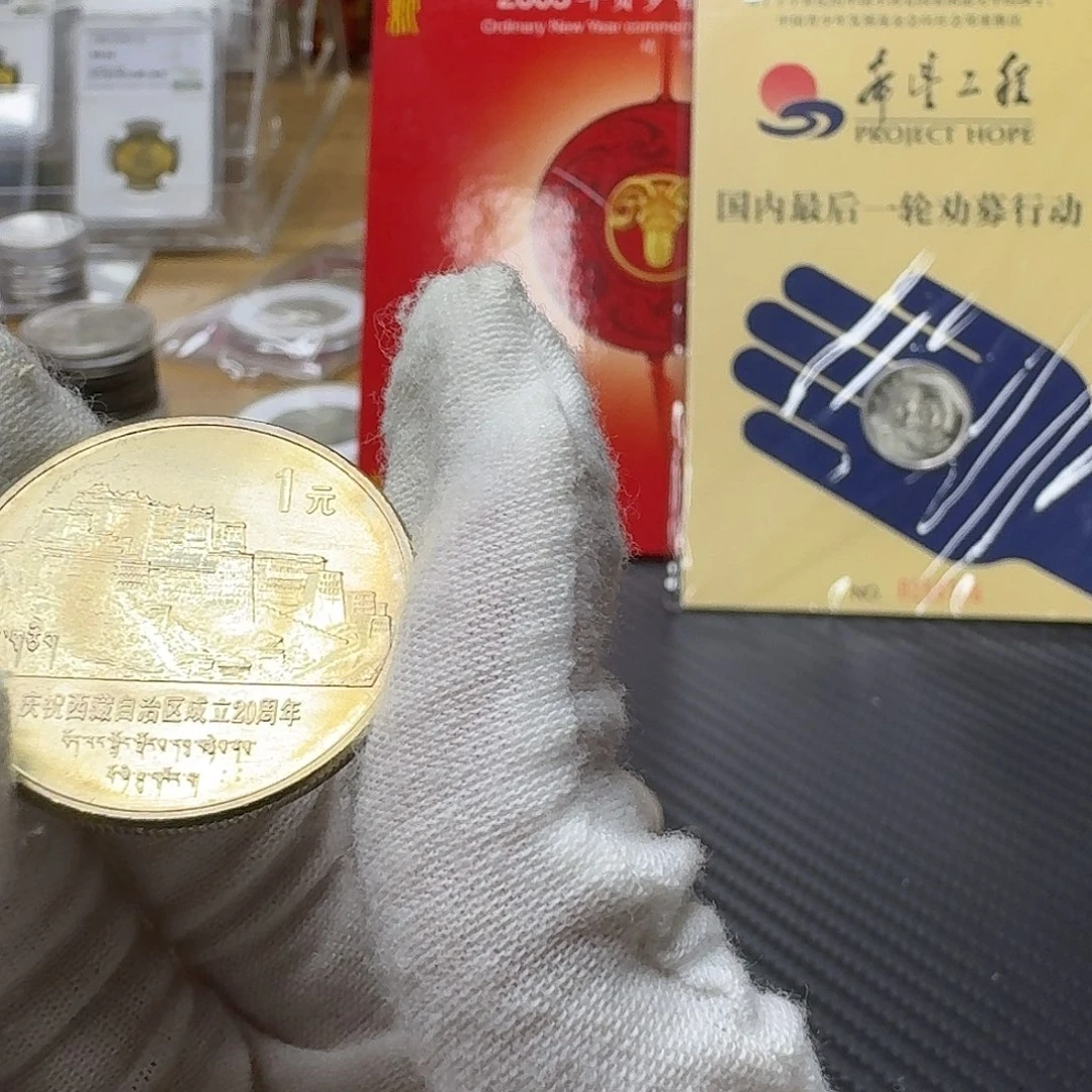 其他普通金属西藏纪念币一枚