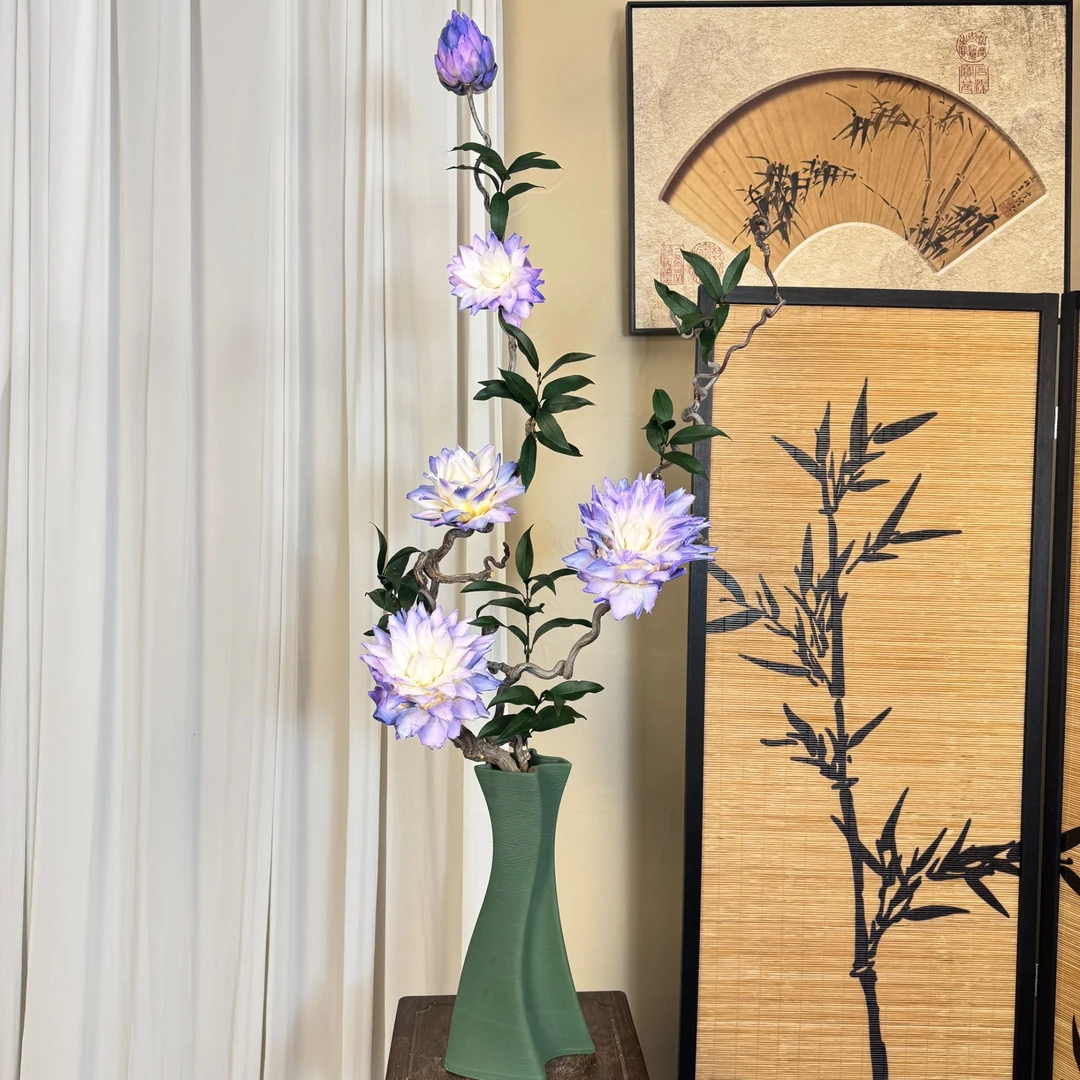 【平平安安】龙枣枝永生花家居软装造景