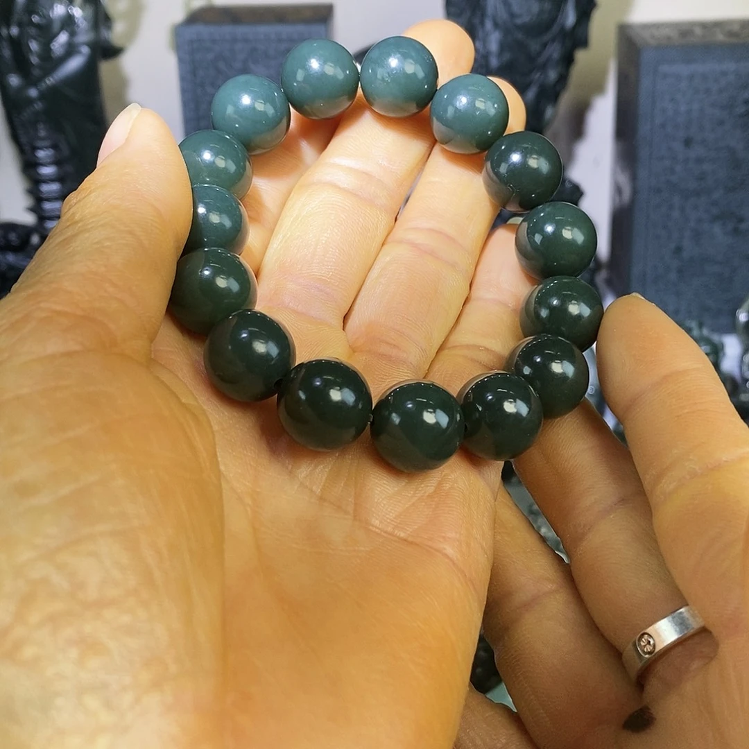 和田玉（青玉）未镶嵌手串