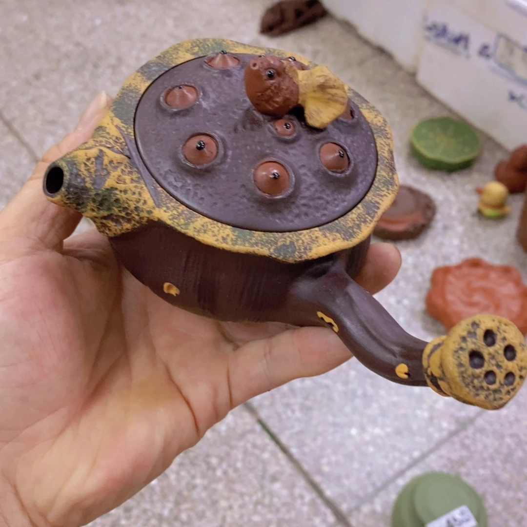 茶杯绿泥紫砂紫砂