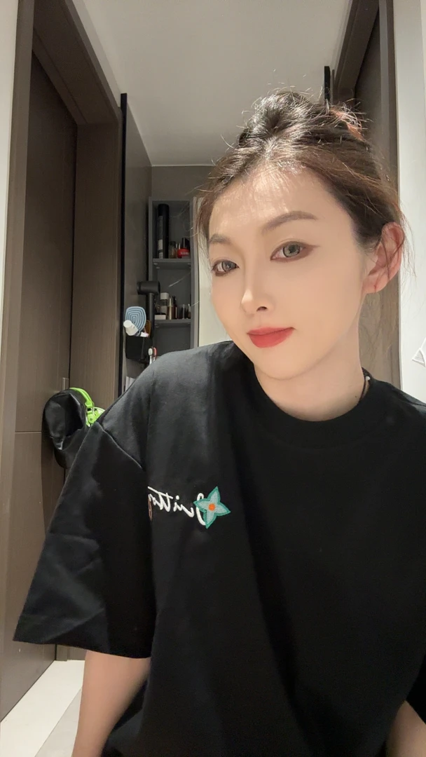 LJ【朱朱】美式夏季休闲百搭情侣款个性短袖T恤 S256234