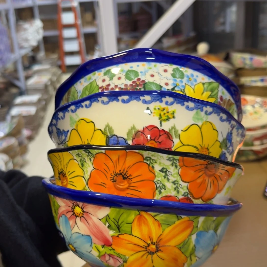 瓷7.5英寸面碗4只看图